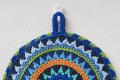 Crochet Christmas potholder