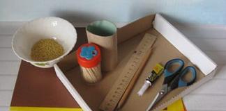 DIY կարտոֆիլի արհեստ. խոզ (խոճկոր) պատրաստված բնական նյութից